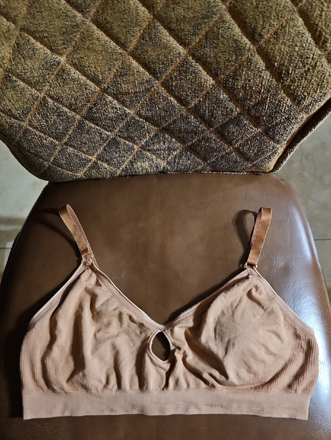 Thirdlove Bamboo Seamless Lounge Bra Wirefree Brown